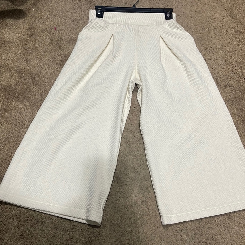 Lululemon High waist cropped wide leg pants